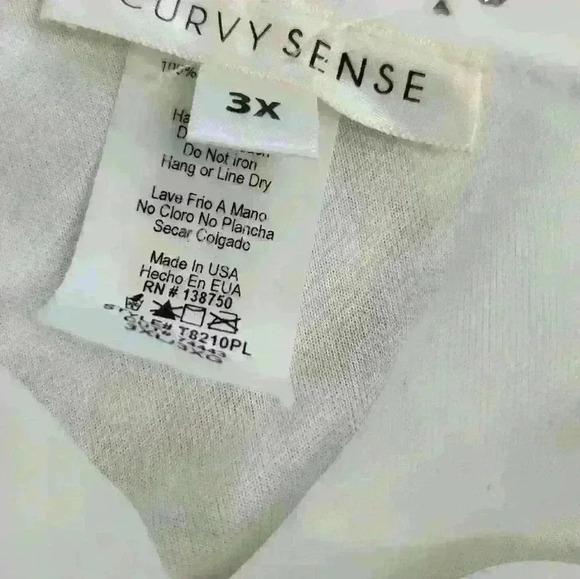 BODYSUIT - WHITE SIZE 3X  NWOT - Picture 9 of 11